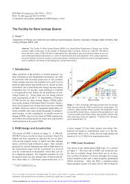 Pdf The Facility For Rare Isotope Beams