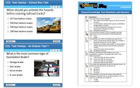 california cdl test answers