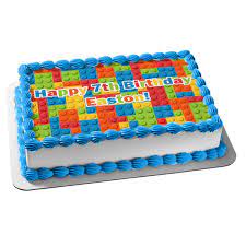 Lego Sheet Cake gambar png