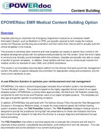 Epowerdoc Emr Medical Content Building Option Pdf Free