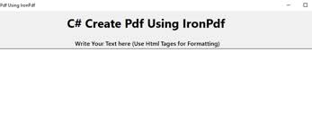 how to create a pdf file in c dev