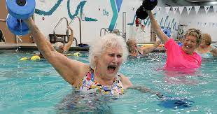 water exercises help older s