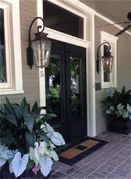 Italianate Gas Lights For Front Porch Porch Lighting