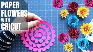 how to make paper flower with cricut