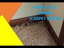 how to patch carpet holes carpet patch
