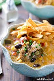 Slow Cooker Cheesy Chicken Tortilla Soup Baked By Rachel gambar png