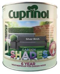cuprinol silver birch fence paint 5l
