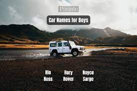 80 best car names for boys parade