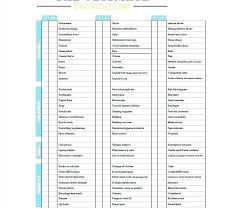 Family Vacation Packing List Template Travel To Do Excel Format