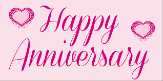 Anniversary Banner Pink
