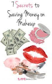 secrets to saving money on makeup