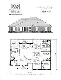 4 Bedroom House Plans Infinity Homes