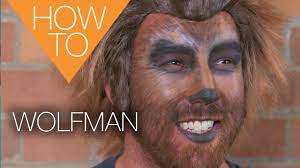 wolfman halloween how to makeup