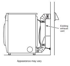 A dryer vent is an essential part of your home dryer that helps funnel moist exhaust air out of your once you're set on a location, place the pipe portion of your vent hood over the center of the test. Dryer Vent May Be Blocked Or Restricted Product Help Amana