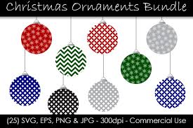 Christmas Ornament Svg Bundle Graphic By Gjsart Creative Fabrica