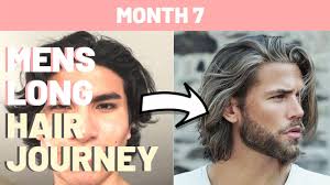 Not everyone can grow out their mane, nor should they. Men S Long Hair Journey Month 7 Growing Out Your Hair Men S Hairstyles 2020 Awkward Stage Youtube
