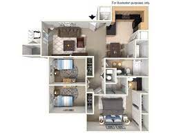 3 bedroom apartment d at 1549
