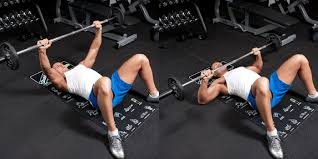 floor bench press weight training