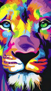 colorful lion iphone wallpapers top