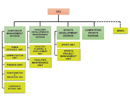 Organisation Chart Sarawak Sports Corporation Ssc