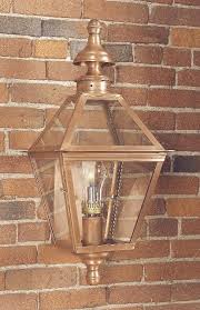 Colonial Copper Wall Light