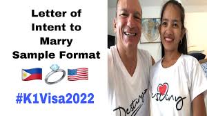 k1 visa 2022 how to make a letter of