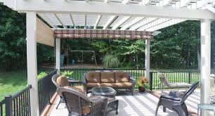 How A Pergola On A Deck Completely