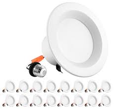 4 Led Recessed Can Light 10w 5 Color