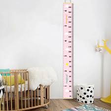 Us 10 0 30 Off Nordic Pine Board Canvas Child Growth Charts For Kid Height Measure Ruler Wall Sticker For Children Room Nursery Decoration Gift In