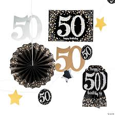 50th birthday decorations oriental