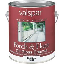 valspar oil based gloss porch floor enamel