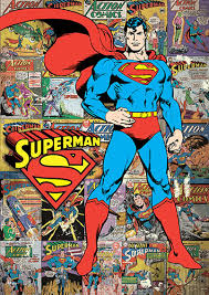 Dc Comics Originals Superman Collage