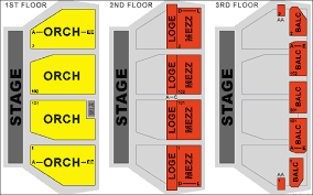 Orpheum Theater San Francisco Seating Chart Ticket Solutions