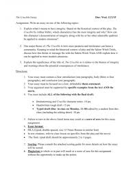 phenomenal essay on the crucible thatsnotus 017 essay example on the crucible due wed assignment write an paragraph persuasive 008718340 1 expository