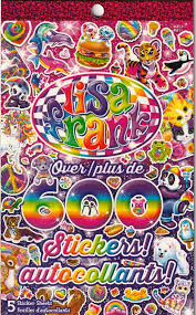 Modern Lisa Frank Sticker Booklet 600