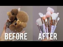 how to clean makeup brushes easy way