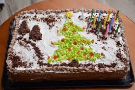 Stir until the chips are melted and chocolate is smooth. Christmas Cake Wikipedia