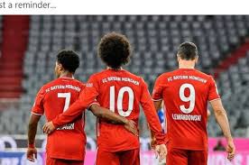 Bayern münchen brought to you by Susunan Pemain Bayern Muenchen Vs Sevilla Trio Kunci 8 0 Di Piala Super Eropa Bolasport Com