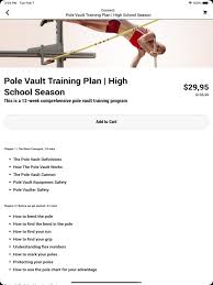 pole vault app track field on the