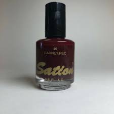 original sation nail polish 49 garnet