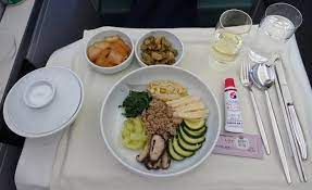 Korean air business class meal service. Korean Air 747 8 Business Class Review I One Mile At A Time