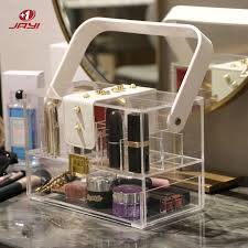 china acrylic makeup storage box custom