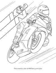 Dirt bike coloring pages are a fun way for kids of all ages to develop creativity, focus, motor skills and color recognition. Kidscorner Fun Bike Center San Diego California