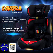 Exclusive Sakura Csd Baby Car Seat