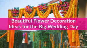 beautiful flower decoration ideas for