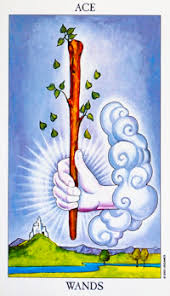 This card indicates a moment in your life when you have a breakthrough insight and feel very inspired and card 6: Get Moving The Hanged Man The Ace Of Wands Signs And Sigils