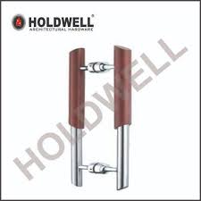 Holdwell Wooden Glass Door Handle Size