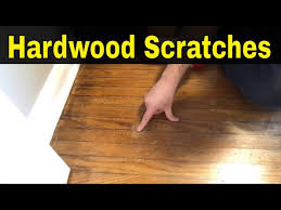 how to fix hardwood floor scratches