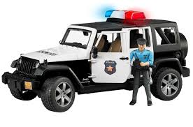 jeep police car bruder the toy box