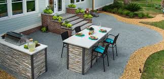 diy concrete patio ideas sephaku cement